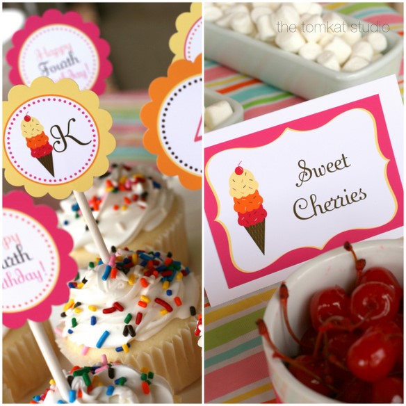 ice cream birthday party