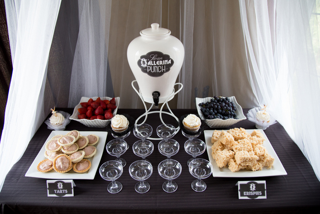 dessert table