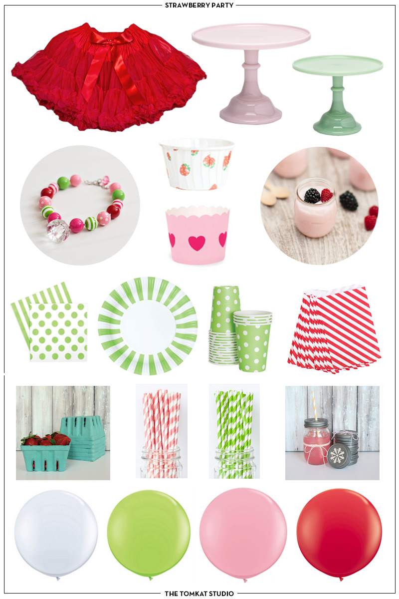 strawberry_party_collage