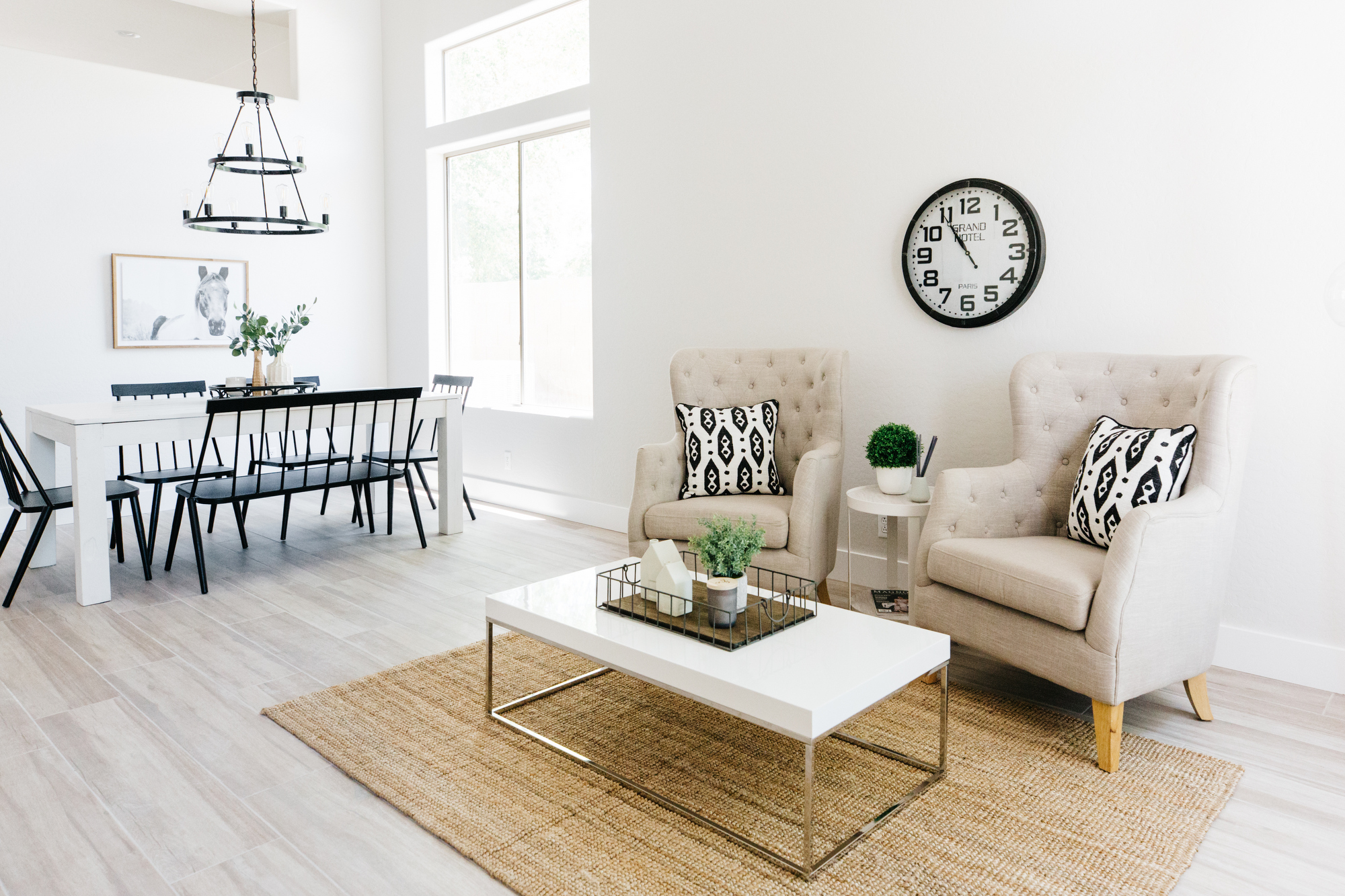 chandler home living room